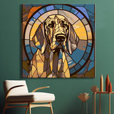 Stained glass window Great Dane - painting by numbers